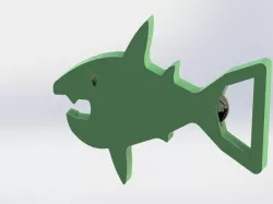 Shark Penny Bottle Opener
