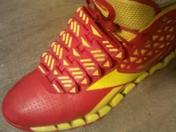Shoe lace cover, IronMan design