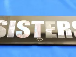 Sisters Picture Frame Plaque