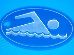 Swim Keychain
