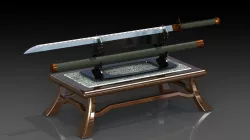 Sword on Display table