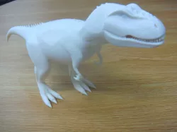 T rex jurassic city printed