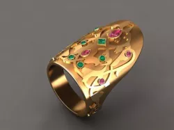 thumb ring osmany 3D model