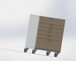 Tool cart with drawers