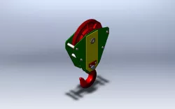  Tower crane Hook Pulley 