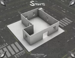 Urban Streets Texture Pack Low-poly  3D model