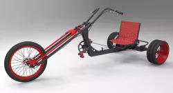 Velomobile-trike 3D model