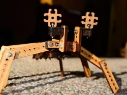 Wooden construction kit
