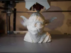 Yoda bust (cleaned and simplified)