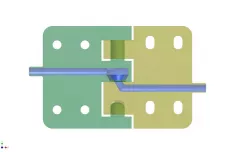 3D Hinge with Integrated Conduit
