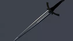 3D Low-poly Lord of the rings Nazgul sword model Low-poly  3D model