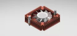 55 mm heatsink with fan