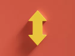 Arrow Bold Back and Forth 3D model