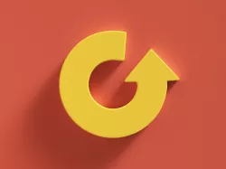 Arrow Bold Circle 3D model