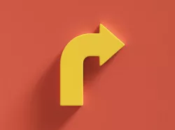 Arrow Bold Right 3D model