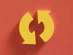 Arrow Bold Spin 3D model