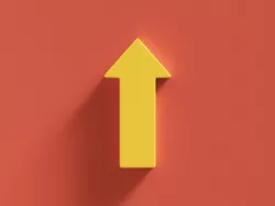 Arrow Bold Up 3D model