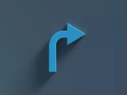 Arrow Standard Right  3D model