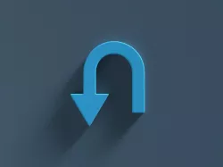 Arrow Standard Turn 3D model