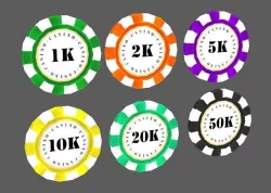 Bargaining Chip Low-poly  3D model