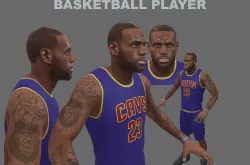 Basketball Player 3D model