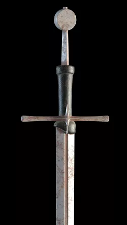 Bastard or Hand and a Half Sword 3D model