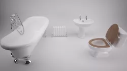 Bathroom Interior 3D model