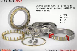 Bearing 2152 (full assembly + drawing)