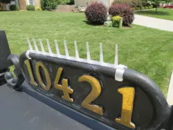 Bird Spikes for Imperial Mailboxes