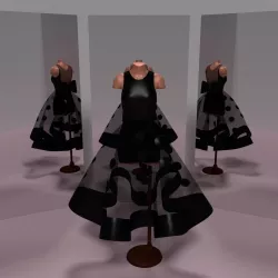 Black Dots 3D model