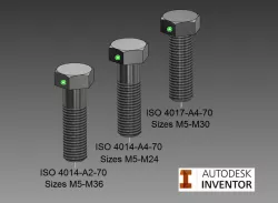 Bolts, ISO 4014 & 4017 (SS)