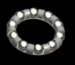 Bottom Bracket Ball Bearings with Retainer, v1.2
