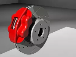 Brake Disc/Caliper Mock
