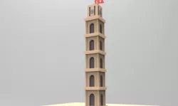 Bursa Tophane Clock Tower / Turkey