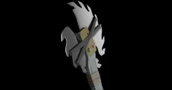 BUZZCUT black ops 3 melee weapon 3D model