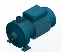 Calpeda Pump NMD 20140 AE, 3D CAD 