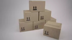 Cardboard Box 3D model