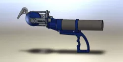 caulk dispenser assembly