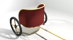 Chariot - Egyptian 3D model