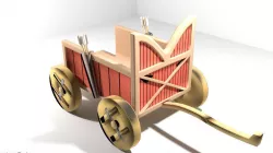 Chariot - Sumerian 3D model