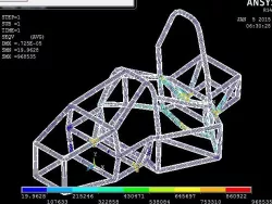 Chassis design on ANSYS v14.5