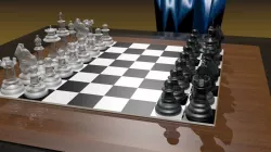 Chess set 3D model 3D model