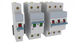 circuit breaker 3D model