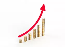 Coins chart 3D model