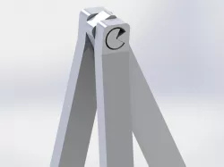 Conical Hinge with Integrated Stop