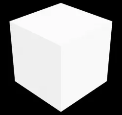 CUBE  OBJECT Low-poly  3D model