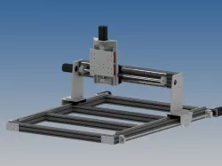 diy cnc 1200x800x300 linear rails, lead screws, nema 23 425