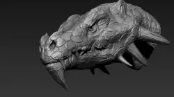 Dragon Head 3D model