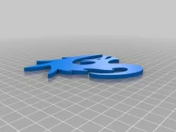 Dragon-Logo 3d-square