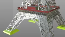 Eiffel Tower 3D model